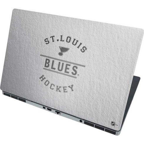 NHL St. Louis Blues Black Text Dell Precision Skin