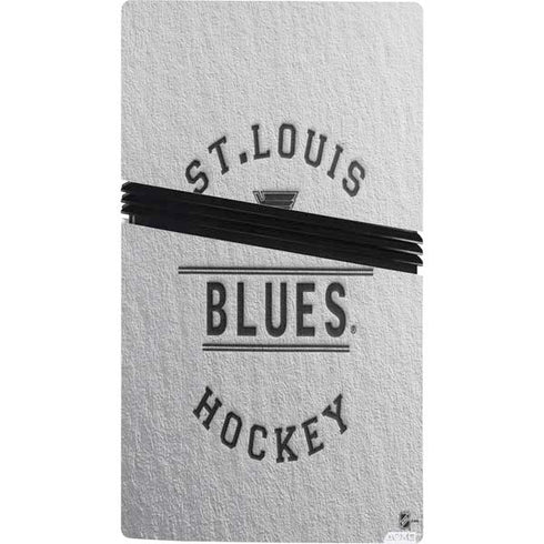 NHL St. Louis Blues Black Text PS5 Pro Bundle Skin
