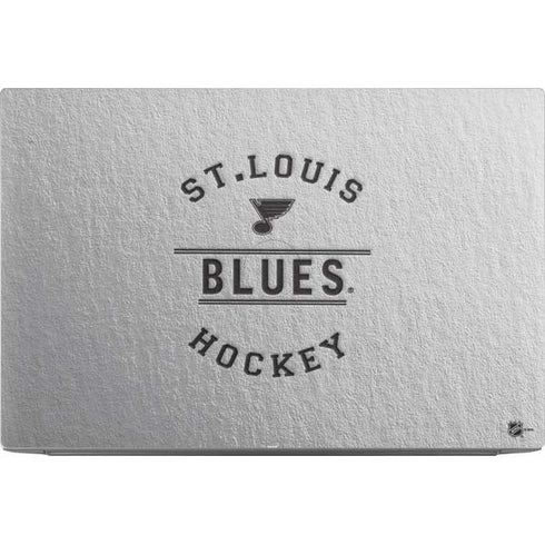NHL St. Louis Blues Black Text Dell XPS Skin