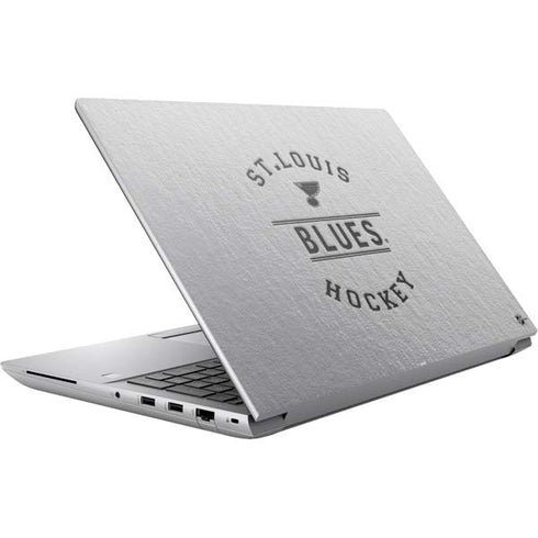 NHL St. Louis Blues Black Text HP ZBook Fury 16 G10 Skin