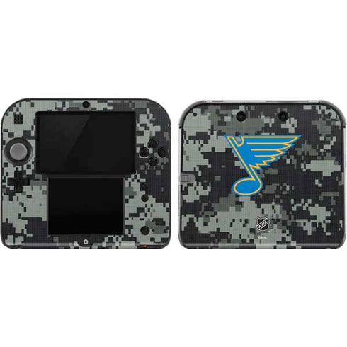 NHL St. Louis Blues Camo Nintendo 2DS Skin