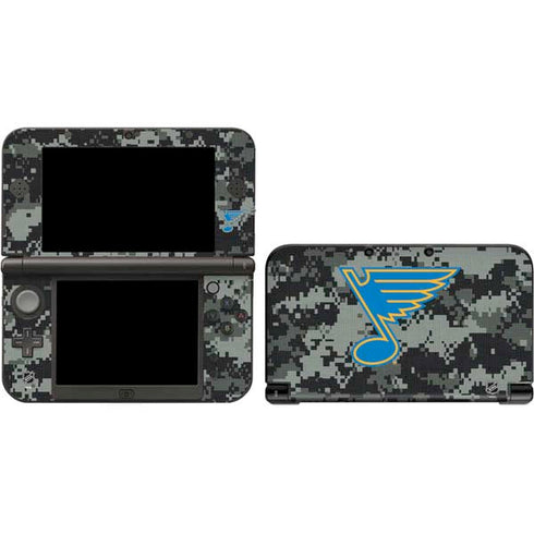 NHL St. Louis Blues Camo 3DS XL 2015 Skin