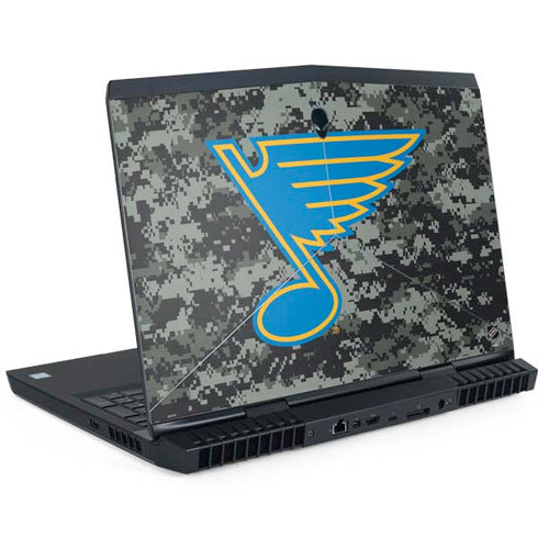 NHL St. Louis Blues Camo Dell Alienware Skin
