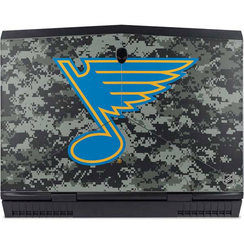 NHL St. Louis Blues Camo Dell Alienware Skin