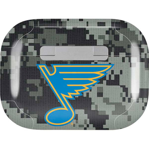 NHL St. Louis Blues Camo AirPods Skins