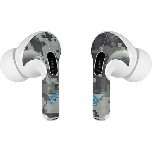 NHL St. Louis Blues Camo AirPods Skins