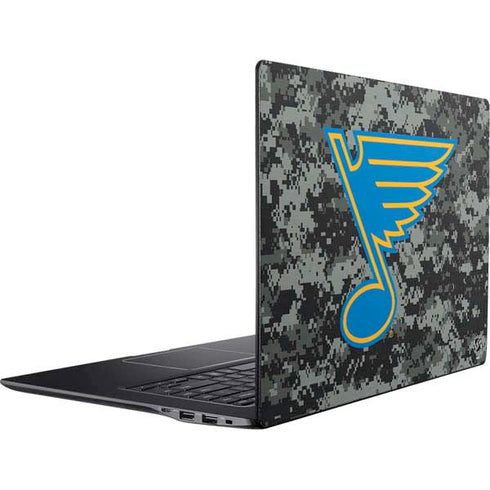 NHL St. Louis Blues Camo Ativ Book 9 (15.6in 2014) Skin