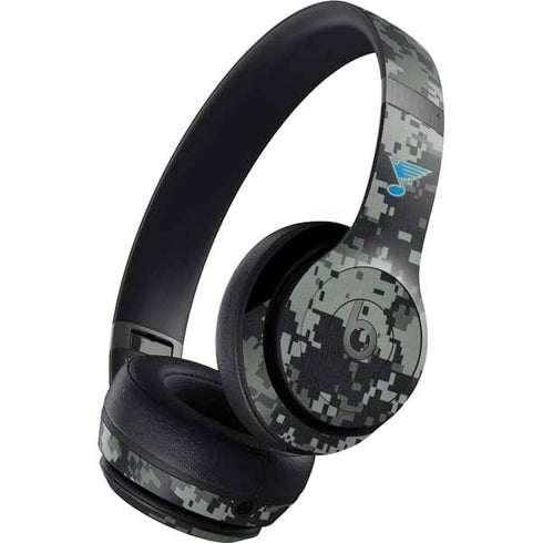 NHL St. Louis Blues Camo Beats Solo 4 Wireless Headphones Skin