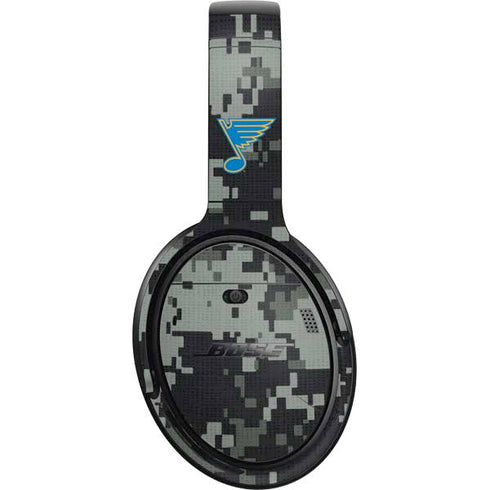NHL St. Louis Blues Camo Bose QuietComfort 35 Headphones Skin