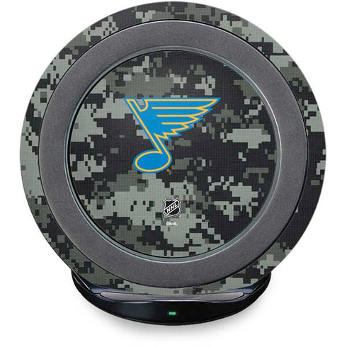 NHL St. Louis Blues Camo Fast Charge Wireless Charging Stand Skin