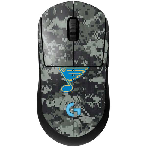 NHL St. Louis Blues Camo G Pro Wireless Gaming Mouse Skin