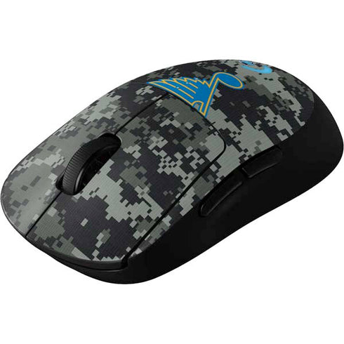 NHL St. Louis Blues Camo G Pro Wireless Gaming Mouse Skin