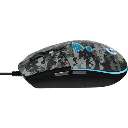 NHL St. Louis Blues Camo G203 Prodigy RGB Wired Gaming Mouse Skin