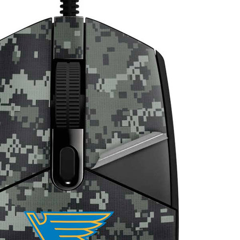 NHL St. Louis Blues Camo G203 Prodigy RGB Wired Gaming Mouse Skin