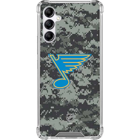 NHL St. Louis Blues Camo Gabb Phone 4 Clear Case