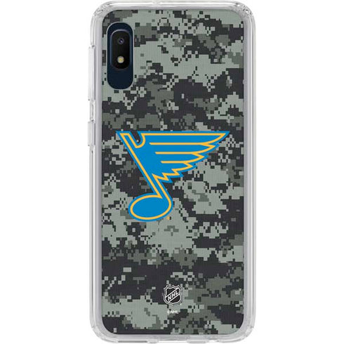 NHL St. Louis Blues Camo Galaxy Cases