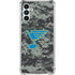 NHL St. Louis Blues Camo Galaxy A13 5G Clear Case