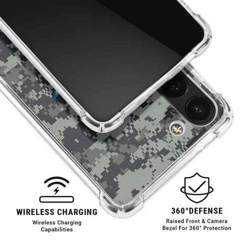 NHL St. Louis Blues Camo Galaxy A13 5G Clear Case