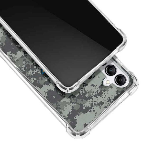 NHL St. Louis Blues Camo Galaxy A14 5G Clear Case