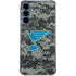 NHL St. Louis Blues Camo Galaxy A35 5G Clear Case