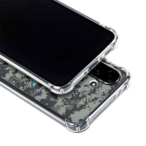 NHL St. Louis Blues Camo Galaxy A36 5G Clear Case