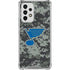 NHL St. Louis Blues Camo Galaxy A53 5G Clear Case