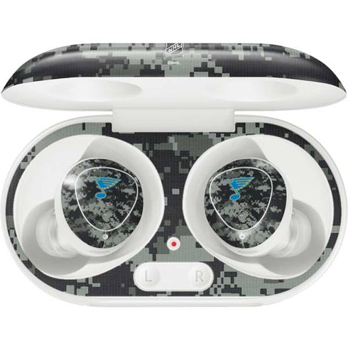 NHL St. Louis Blues Camo Galaxy Buds Plus Skin