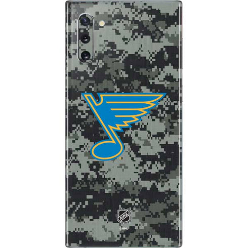NHL St. Louis Blues Camo Galaxy Note 10 Skin