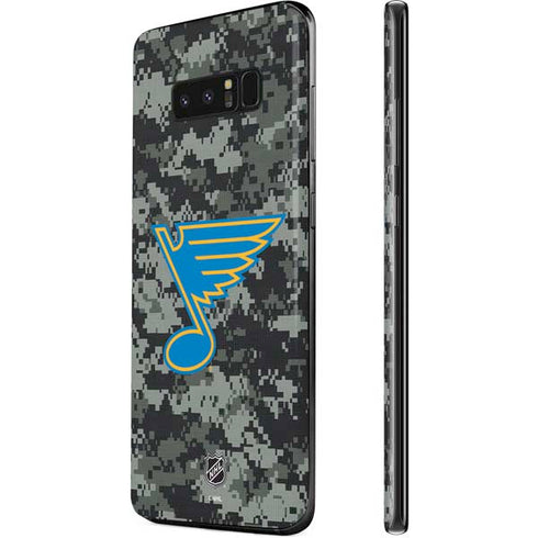 NHL St. Louis Blues Camo Galaxy Note 8 Skin