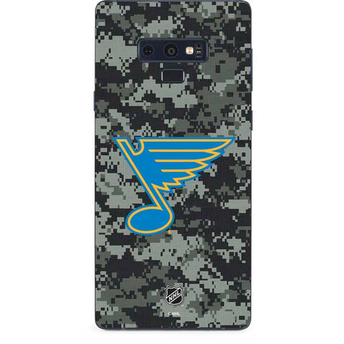 NHL St. Louis Blues Camo Galaxy Note 9 Skin