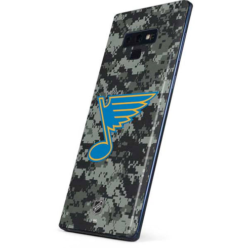 NHL St. Louis Blues Camo Galaxy Note 9 Skin