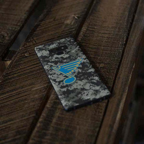NHL St. Louis Blues Camo Galaxy Note 9 Skin