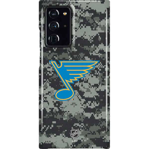 NHL St. Louis Blues Camo Galaxy Note20 Ultra 5G Lite Case