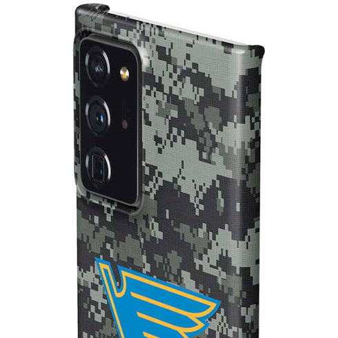 NHL St. Louis Blues Camo Galaxy Note20 Ultra 5G Lite Case