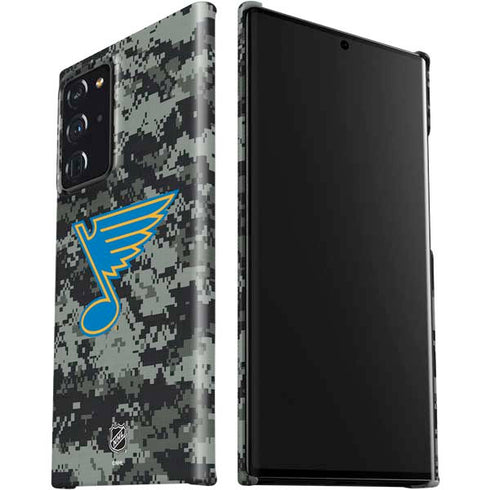 NHL St. Louis Blues Camo Galaxy Note20 Ultra 5G Lite Case