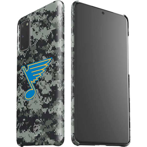 NHL St. Louis Blues Camo Galaxy S20 Lite Case
