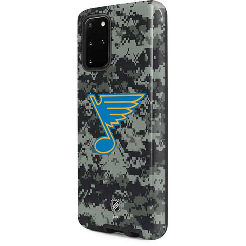 NHL St. Louis Blues Camo Galaxy S20 Plus Pro Case