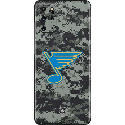 NHL St. Louis Blues Camo Galaxy S20 Plus Skin