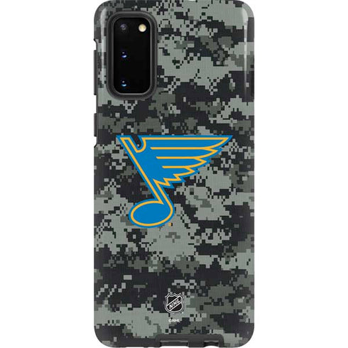 NHL St. Louis Blues Camo Galaxy S20 Pro Case