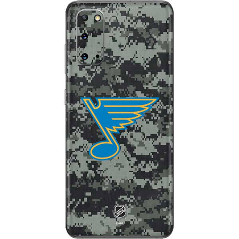 NHL St. Louis Blues Camo Galaxy S20 Skin
