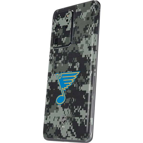 NHL St. Louis Blues Camo Galaxy S20 Ultra 5G Skin