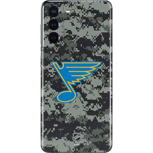 NHL St. Louis Blues Camo Galaxy S21 5G Skin