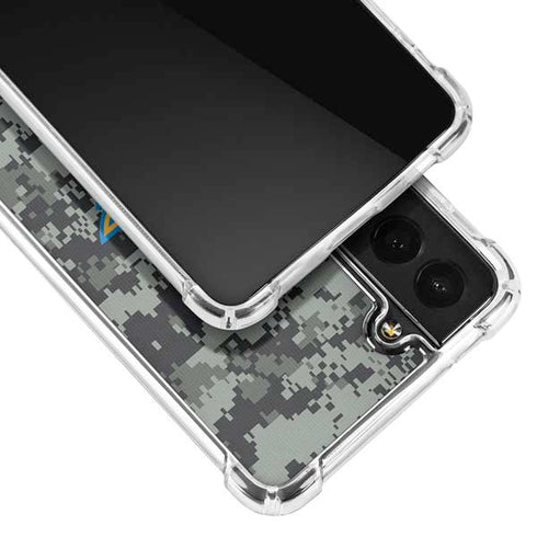 NHL St. Louis Blues Camo Galaxy S21 FE Clear Case