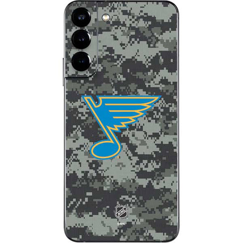 NHL St. Louis Blues Camo Galaxy S22 Plus Skin