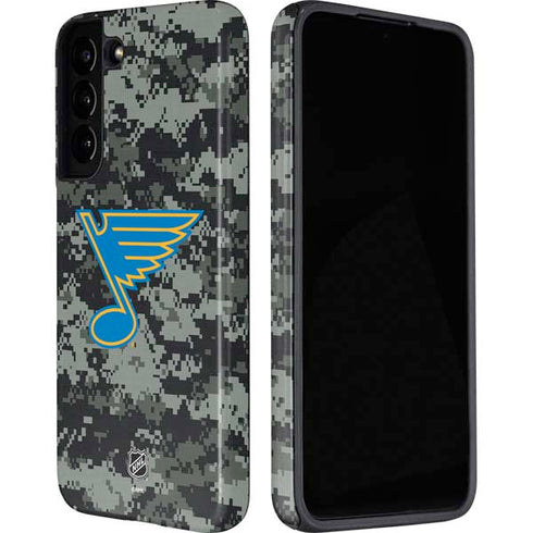 NHL St. Louis Blues Camo Galaxy S22 Pro Case