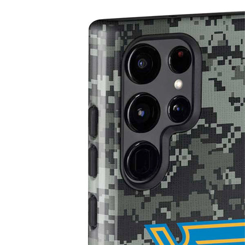 NHL St. Louis Blues Camo Galaxy S22 Ultra Pro Case