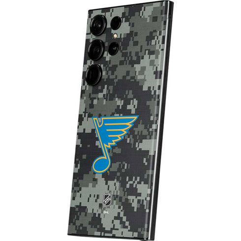 NHL St. Louis Blues Camo Galaxy S23 Ultra Skin