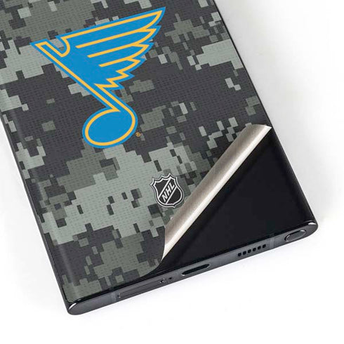 NHL St. Louis Blues Camo Galaxy S23 Ultra Skin
