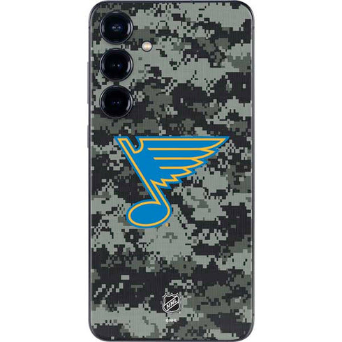 NHL St. Louis Blues Camo Galaxy S24 Skin