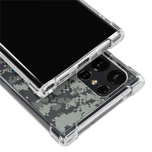NHL St. Louis Blues Camo Galaxy S24 Ultra Clear Case